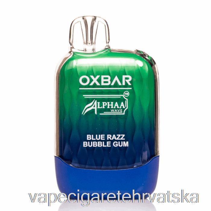 Vape Cigarete Oxbar X Alpha G8000 Jednokratna Plava Razz žvakaća Guma